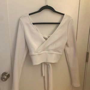 Revolve - Superdown Penny Tie Back Top in Ivory